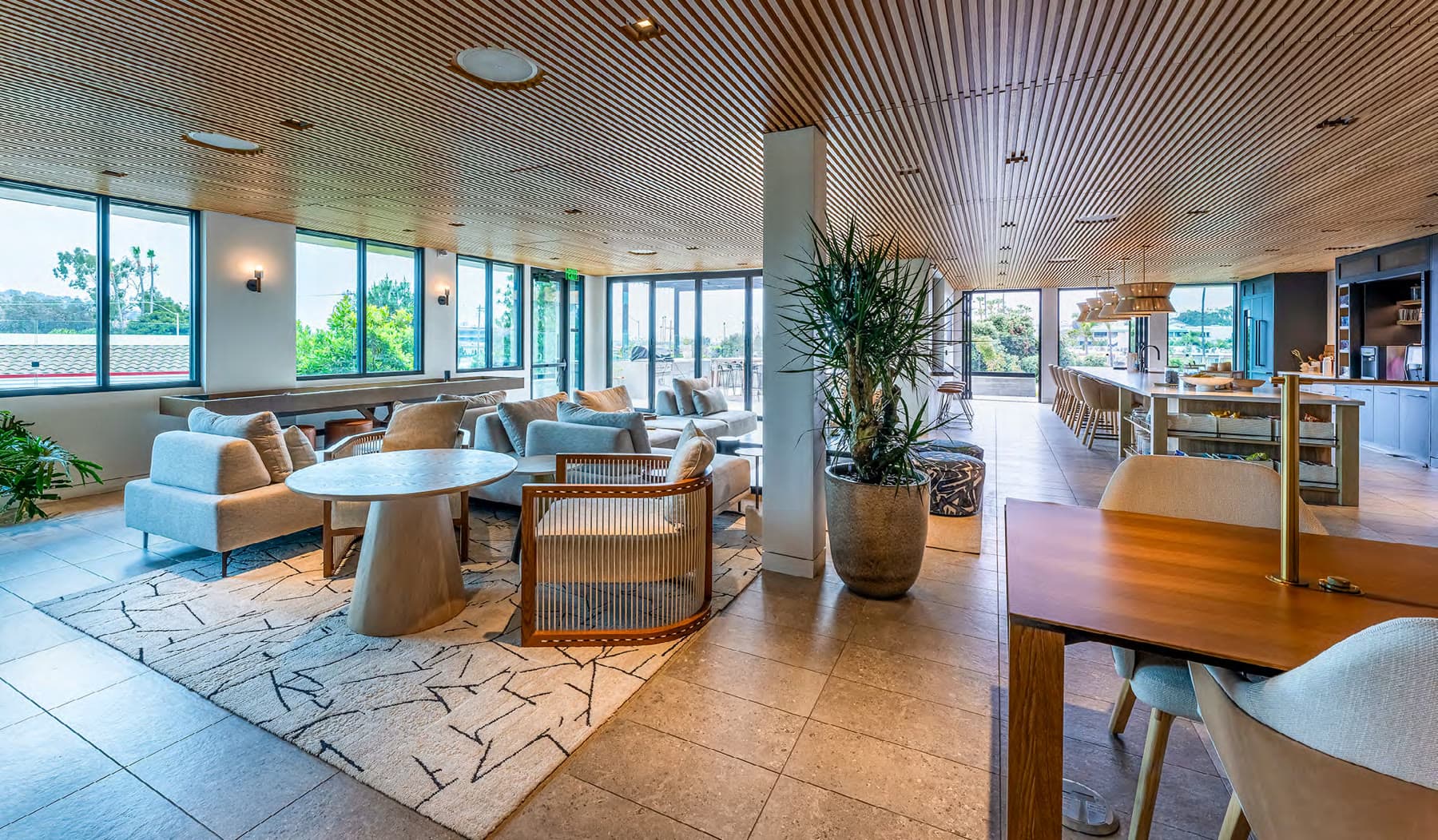 Lounge and collaboration space